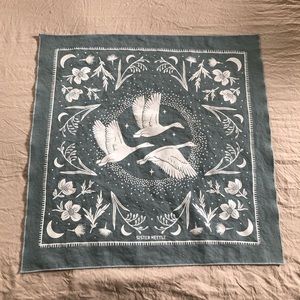 Sister Nettle Wild Geese Altar Cloth/Bandana